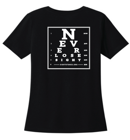 Never Lose Sight Book Launch T-Shirt — Women’s Short Sleeve