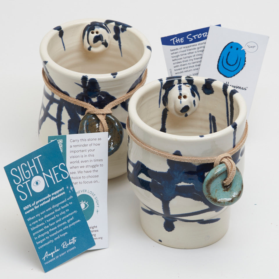 Sight Stones × Seeds of Happiness Handleless Mug